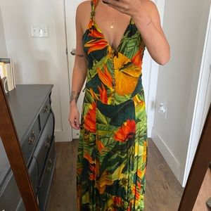 FARM Rio Floral Maxi Dress